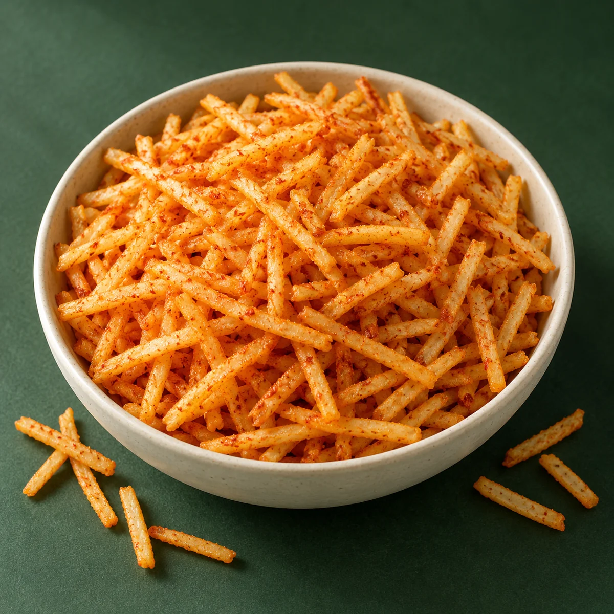 Illustration of Finger Chips (Spicy)