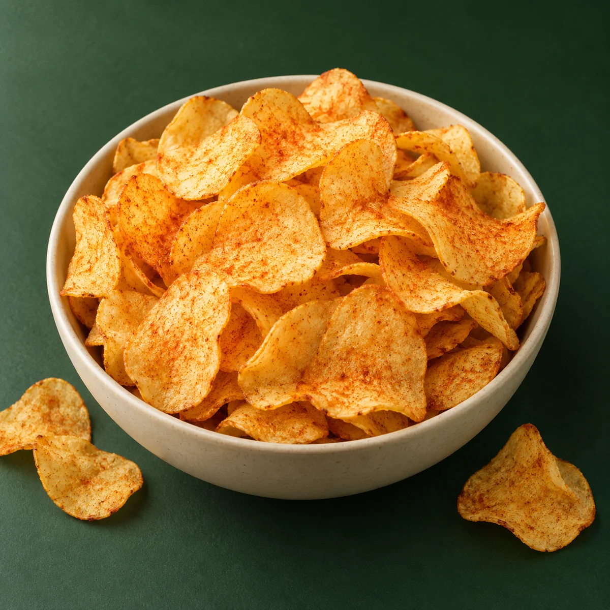 Illustration of Spicy Potato Chips